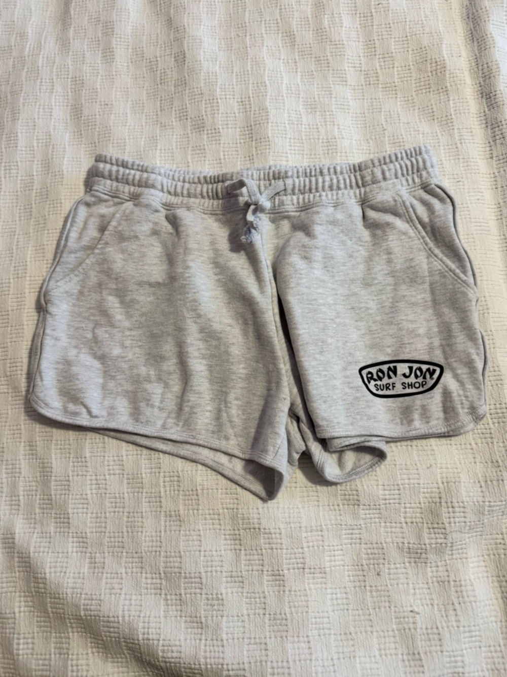 Ron Jon Surf Shop lounge shorts - light heather gray - XL